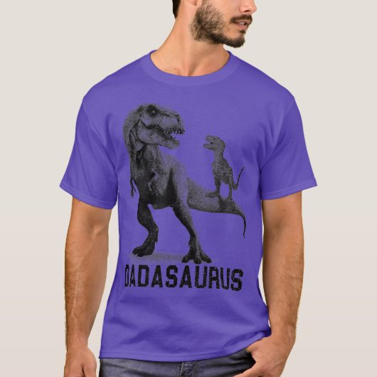 Daddysaurus T Rex Dinosaur Daddy Saurus Cooler Vat T-Shirt (Vorderseite)