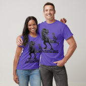 Daddysaurus T Rex Dinosaur Daddy Saurus Cooler Vat T-Shirt (Unisex)