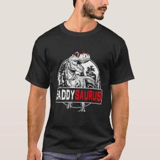Daddysaurus T Rex Dinosaurier Funny Daddysaurus Fa T-Shirt