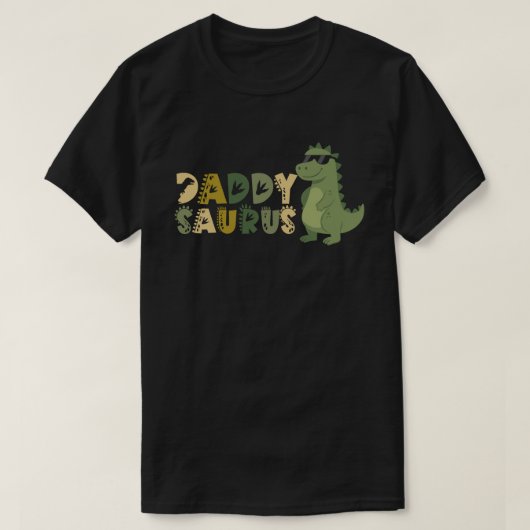 Daddysaurus T - Shirt & T - Shirt Designs , (Design vorne)