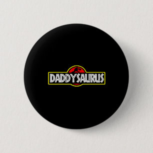 Daddysaurus Väter Vatertag Button