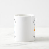 Daddysaurus wie ein normaler Papa, aber Phantastis Kaffeetasse (Mittel)