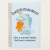 Daddysaurus wie ein normaler Papa, aber Phantastis Planer (Vorderseite)