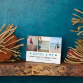 Daddyy & Me' 3-Foto Collage 1. Vatertag Fotoplatte (Seite)