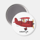 Dadflys Magnet (Vorderseite/Rückseite)