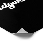 Dadgummit Funny Southern Saying Quote  Poster (Ecke)