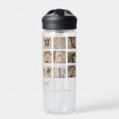 #DadIdealNomenWasserflasche Trinkflasche (Vorderseite)