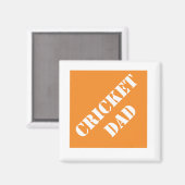 Dadisms Cricket Vater Magnet (Vorderseite/Rückseite)