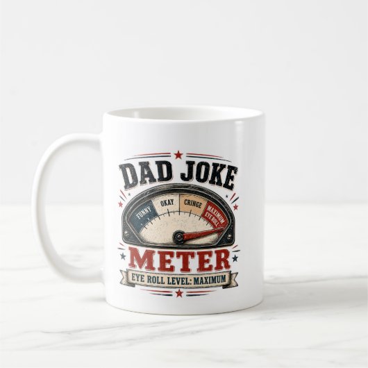 DadJoke-Messer Kaffeetasse (Links)