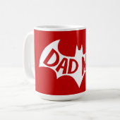 Dadman Superhero Kaffeetasse (Vorderseite Links)