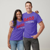 Dads Against Daughters Dating DADD FUNNY Fathers D T-Shirt (Unisex)