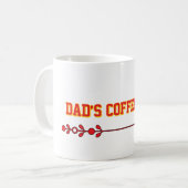 Dad's Coffee Club Kaffeetasse (Vorderseite Links)