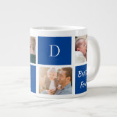 Dad's Collage photo, Capturing Precious Moment Jumbo-Tasse (Vorderseite Rechts)