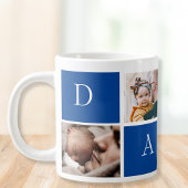 Dad's Collage photo, Capturing Precious Moment Jumbo-Tasse