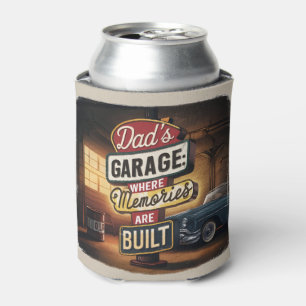 Dad's Garage Retro Vintage Auto-Schild Dosenkühler