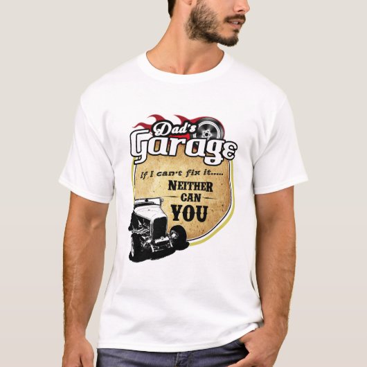 Dads Garage T-Shirt (Vorderseite)