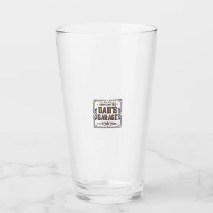 Dads Garage Vintage Vatertag Glas