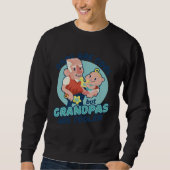 Dads Grandpas are cooler Sweatshirt (Vorderseite)
