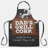 Dad's Grill Corp. Personalisiert Schürze (Vorderseite)