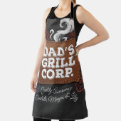Dad's Grill Corp. Personalisiert Schürze (InSitu)