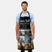 Dad's Grill Master Benutzerdefinierte 6-Foto-Colla Schürze (Getragen)