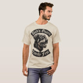 Dad's Guard – Familie zuerst T-Shirt (Vorne ganz)