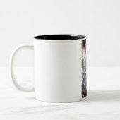 Dad's memorial mug zweifarbige tasse (Links)