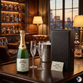 Dad's Reserve | Modern Bourbon Parody Funny Schaumweinetikett