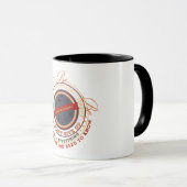 Dad's Rules Kreisabzeichen Tasse (VorderseiteRechts)
