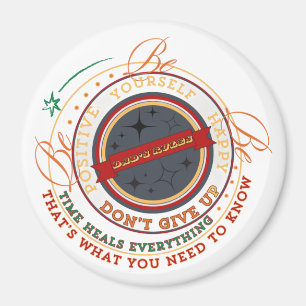 Dads-Rules-Rundes-Abzeichen Magnet