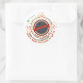 Dads-Rules-Rundes-Abzeichen Runder Aufkleber (Tasche)