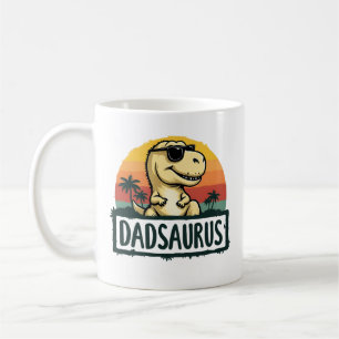 Dadsaurus Dinosaur Papa Vater Saurus Vater's Day Kaffeetasse