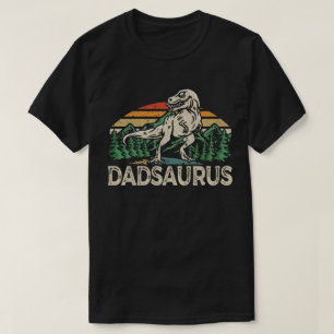 Dadsaurus Dinosaur Papa Vater Saurus Vater's Day T-Shirt