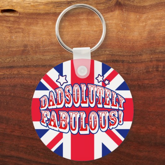 Dadsolut Fabulous Schlüsselanhänger (Vorderseite)