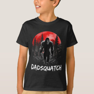 Dadsquatch Funny Bigfoot Vater Sasquatch Yeti Gesc T-Shirt