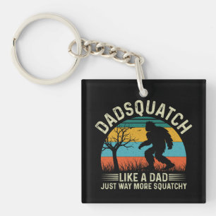 Dadsquatch wie ein Vater, nur viel kitzler Schlüsselanhänger