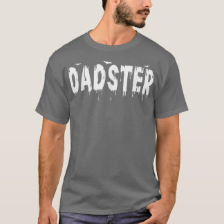 Dadster Couple Matching Family Mama Vater Hallowee T-Shirt