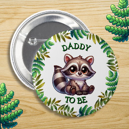 DadTo be | Woodland Themed Baby Dusche Button
