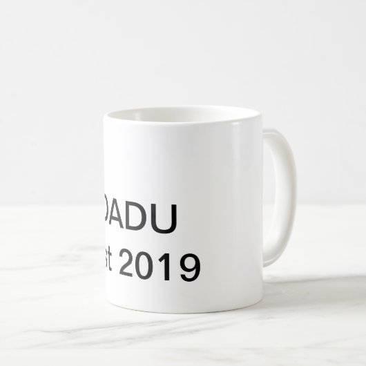 DADU Est 2019 Kaffeetasse (VorderseiteRechts)