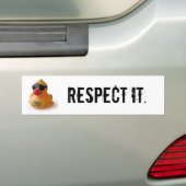 Daduck, respektieren es autoaufkleber (Auf Auto)