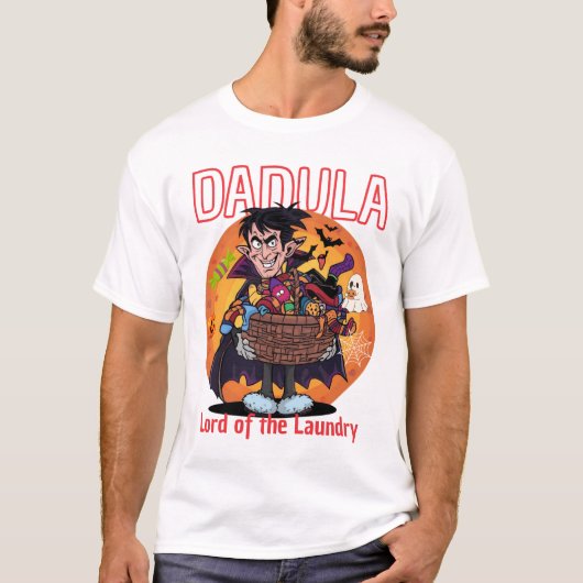 Dadula Halloween T-Shirt - Lord of Laundry (Vorderseite)