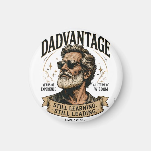 DADVANTAGE Immer noch lernend, immer noch führend Magnet (Vorne)