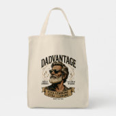 DADVANTAGE Immer noch lernend, immer noch führend  Tragetasche (Rückseite)