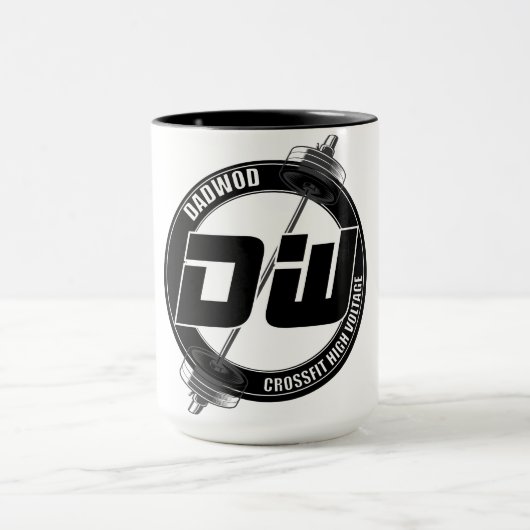 dadWOD Kaffee-Tasse Tasse (Zentrum)
