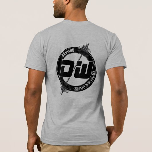 dadWOD T-Shirt (Rückseite)