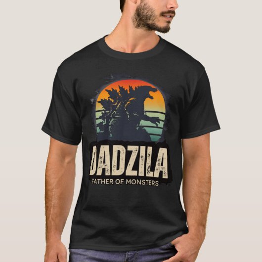 Dadzilla: Der legendäre Vater der Monster T-Shirt (Vorderseite)