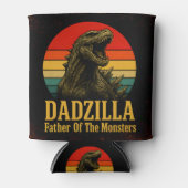 Dadzilla Vater der Monster Vatertag Dosenkühler (Vorderseite)