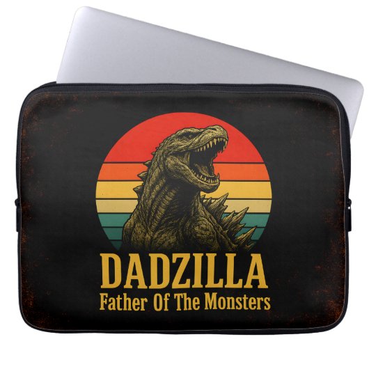 Dadzilla Vater der Monster Vatertag Laptopschutzhülle (Vorderseite)