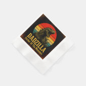 Dadzilla Vater der Monster Vatertag Serviette (Ecke)