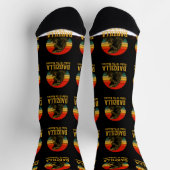 Dadzilla Vater der Monster Vatertag Socken (Oben)